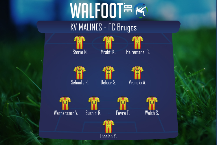 KV Malines (KV Malines - FC Bruges)