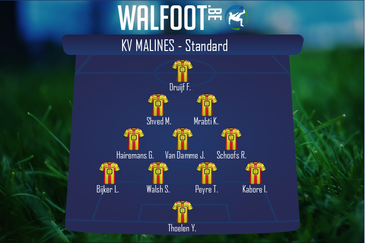 Composition KV Malines | KV Malines - Standard (20/01/2021)