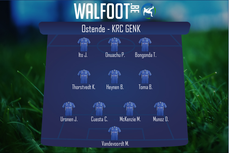 KRC Genk (Ostende - KRC Genk)