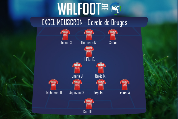 Cercle de Bruges (Excel Mouscron - Cercle de Bruges)