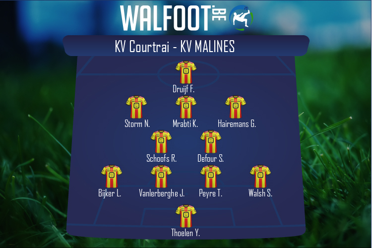 KV Malines (KV Courtrai - KV Malines)