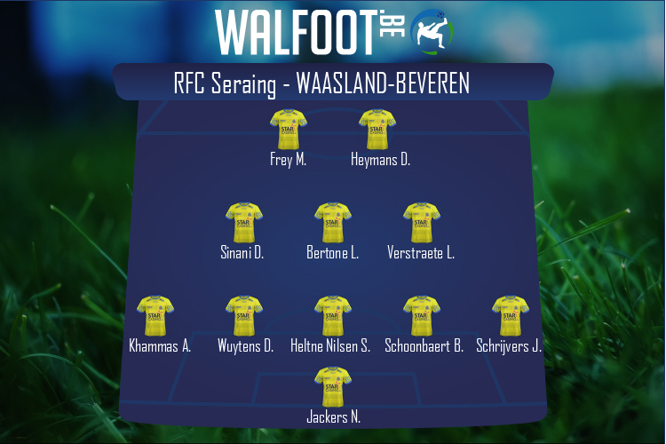 SK Beveren (RFC Seraing - SK Beveren)
