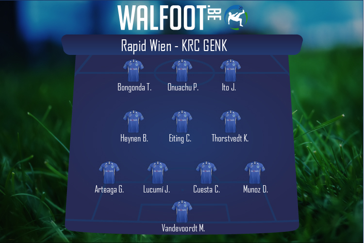 KRC Genk (Rapid Wien - KRC Genk)