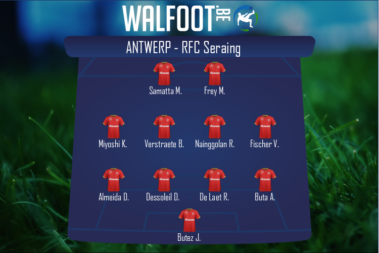 Composition Antwerp | Antwerp - RFC Seraing (19/09/2021)