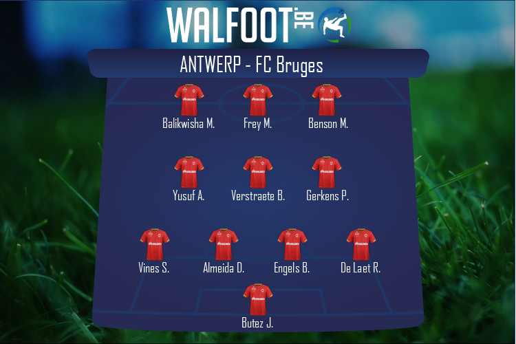 Composition Antwerp | Antwerp - FC Bruges (24/10/2021)