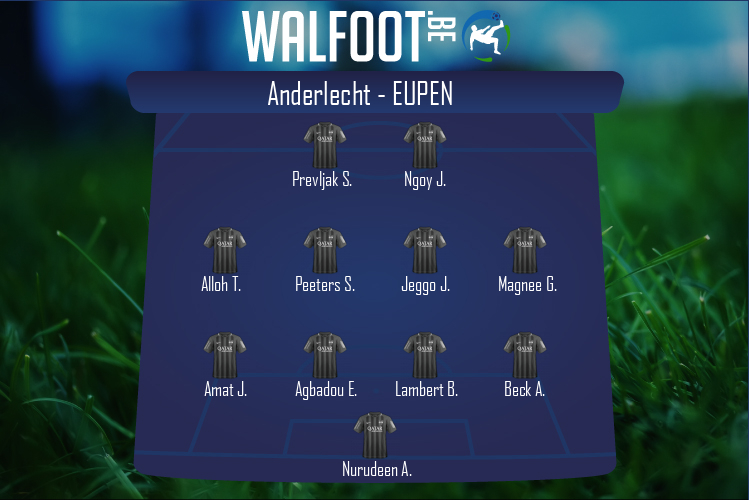 Composition Eupen | Anderlecht - Eupen (03/03/2022)
