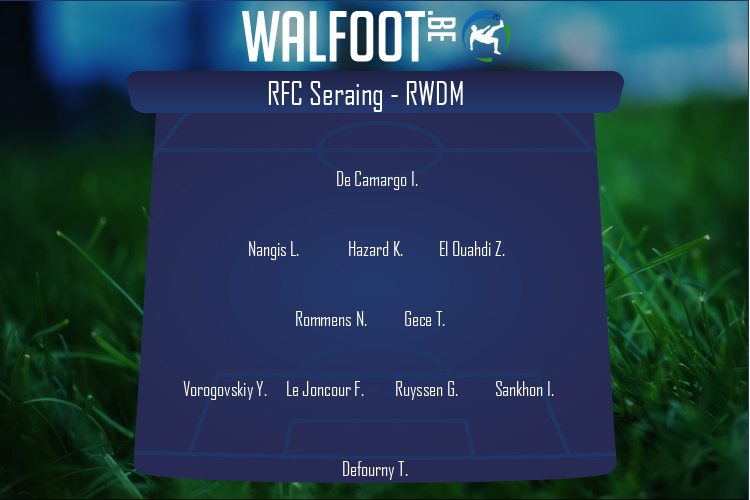 Composition RWDM Brussels | RFC Seraing - RWDM Brussels (30/04/2022)
