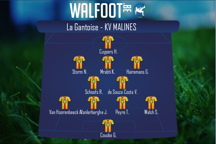 Composition KV Malines | La Gantoise - KV Malines (07/05/2022)