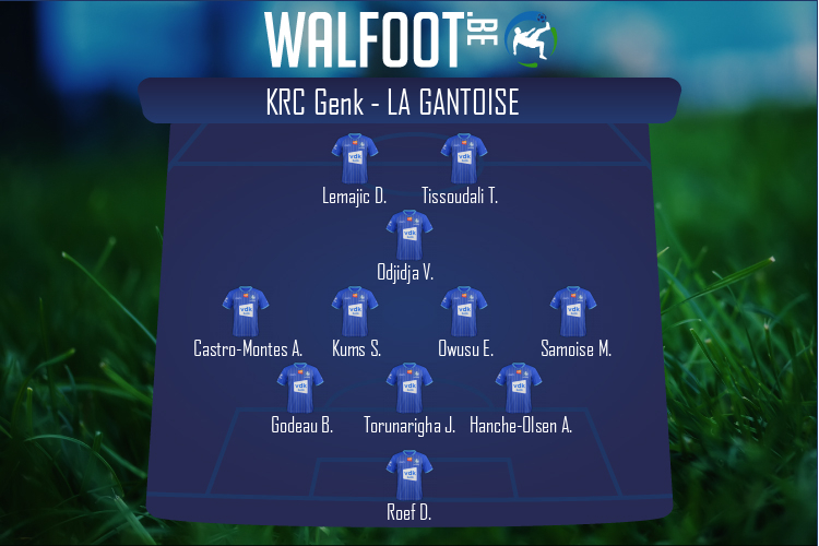 Composition La Gantoise | KRC Genk - La Gantoise (15/05/2022)