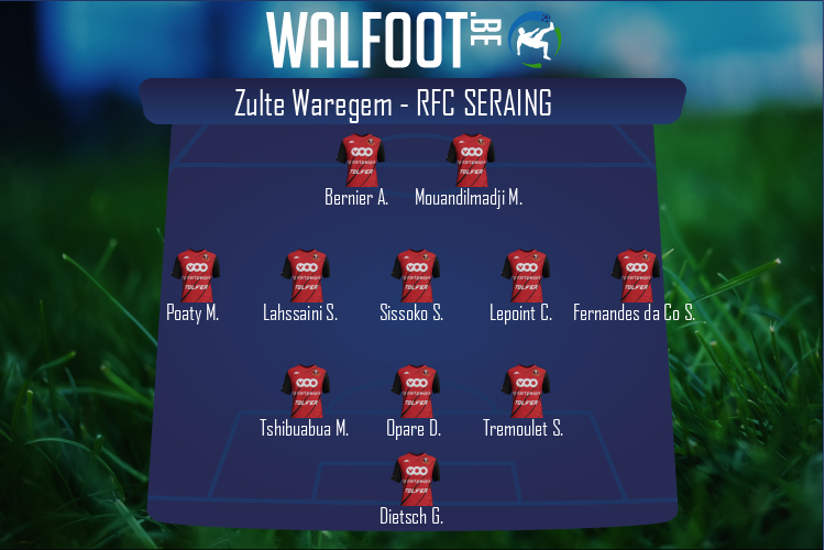 RFC Seraing (Zulte Waregem - RFC Seraing)