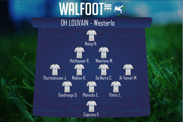 Composition OH Louvain | OH Louvain - Westerlo (30/07/2022)