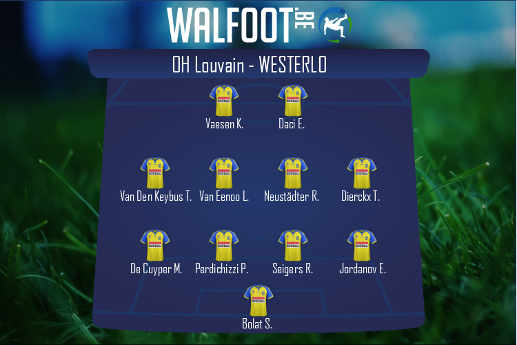 Composition Westerlo | OH Louvain - Westerlo (30/07/2022)