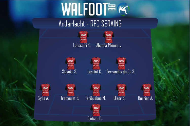 Composition RFC Seraing | Anderlecht - RFC Seraing (07/08/2022)