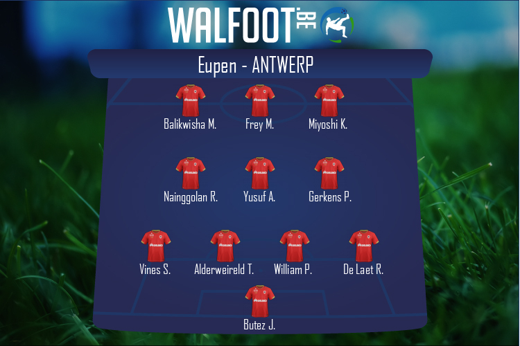 Composition Antwerp | Eupen - Antwerp (14/08/2022)