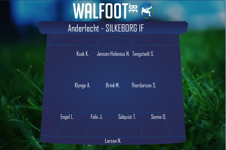 Composition Silkeborg IF | Anderlecht - Silkeborg IF (08/09/2022)