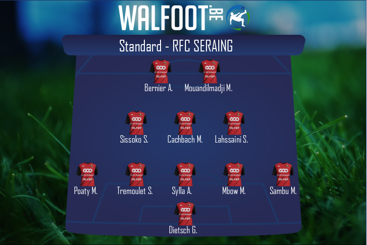 Composition RFC Seraing | Standard - RFC Seraing (30/09/2022)