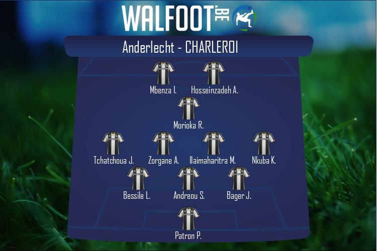 Composition Charleroi | Anderlecht - Charleroi (02/10/2022)