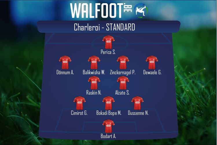 Composition Standard | Charleroi - Standard (09/10/2022)
