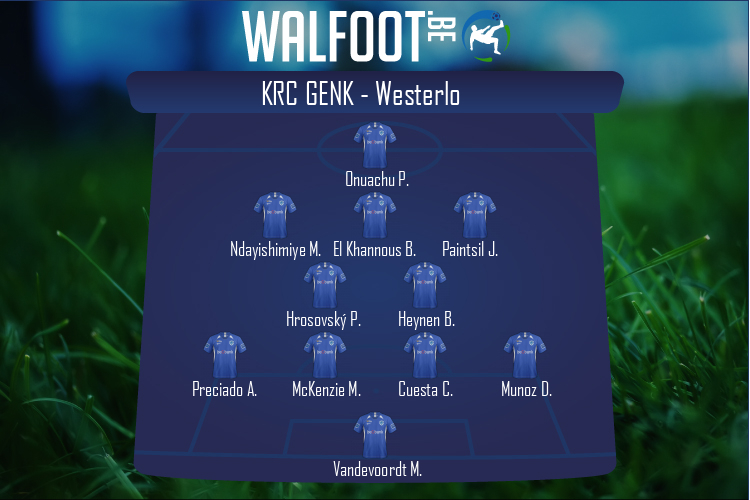 Composition KRC Genk | KRC Genk - Westerlo (18/10/2022)