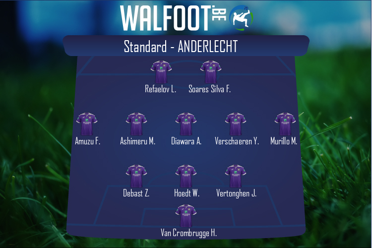 Composition Anderlecht | Standard - Anderlecht (23/10/2022)