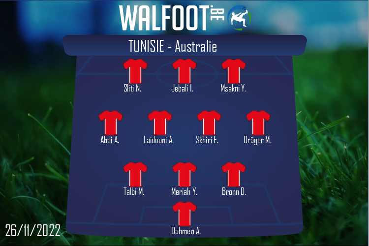 Tunisie (Tunisie - Australie)