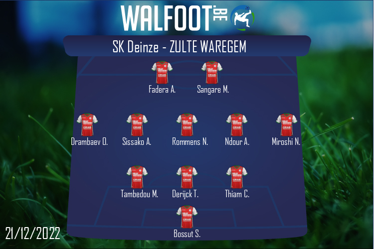 Zulte Waregem (SK Deinze - Zulte Waregem)