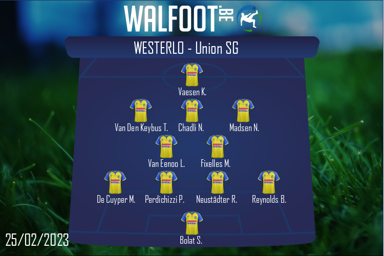 Composition Westerlo | Westerlo - Union SG (25/02/2023)