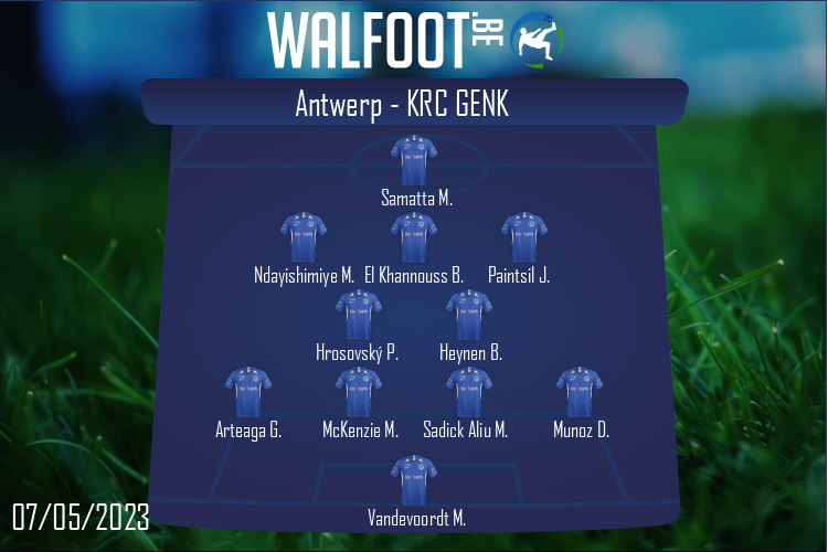 KRC Genk (Antwerp - KRC Genk)