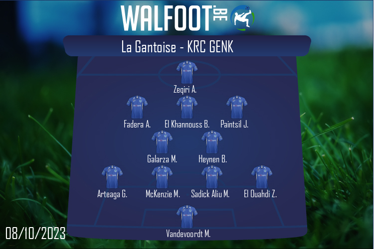 KRC Genk (La Gantoise - KRC Genk)