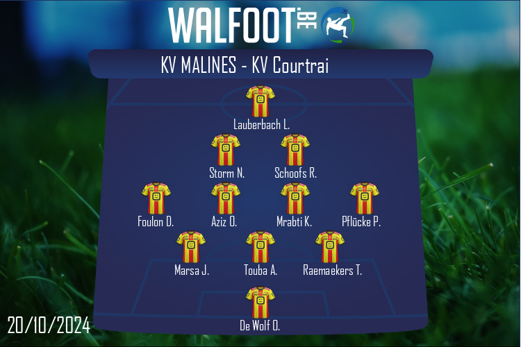 KV Malines (KV Malines - KV Courtrai)