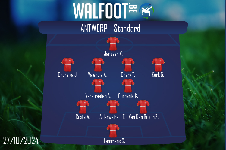 Composition Antwerp | Antwerp - Standard (27/10/2024)