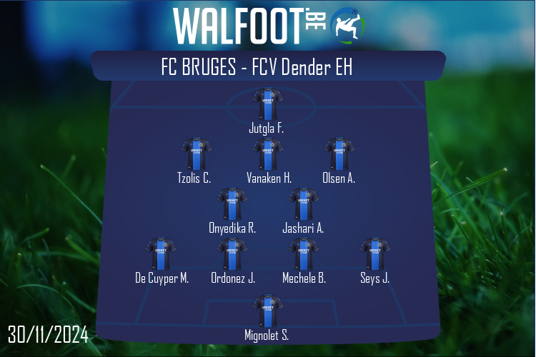 FC Bruges (FC Bruges - FCV Dender EH)