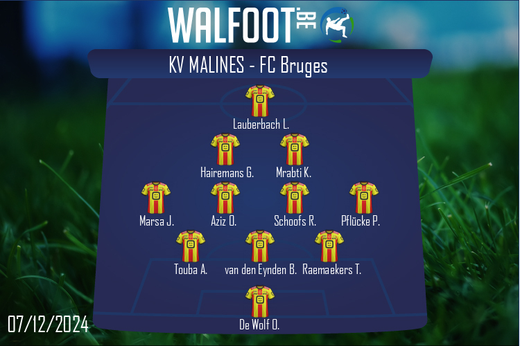 KV Malines (KV Malines - FC Bruges)