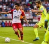 Damien Marcq dépité après la défaite contre Mouscron