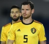 Les Diables plus que probablement privés de Jan Vertonghen : "Exclu qu'il rejoigne l'équipe nationale"