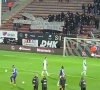 📷 "Coucke buiten" : la banderole des supporters d'Anderlecht au Mambourg