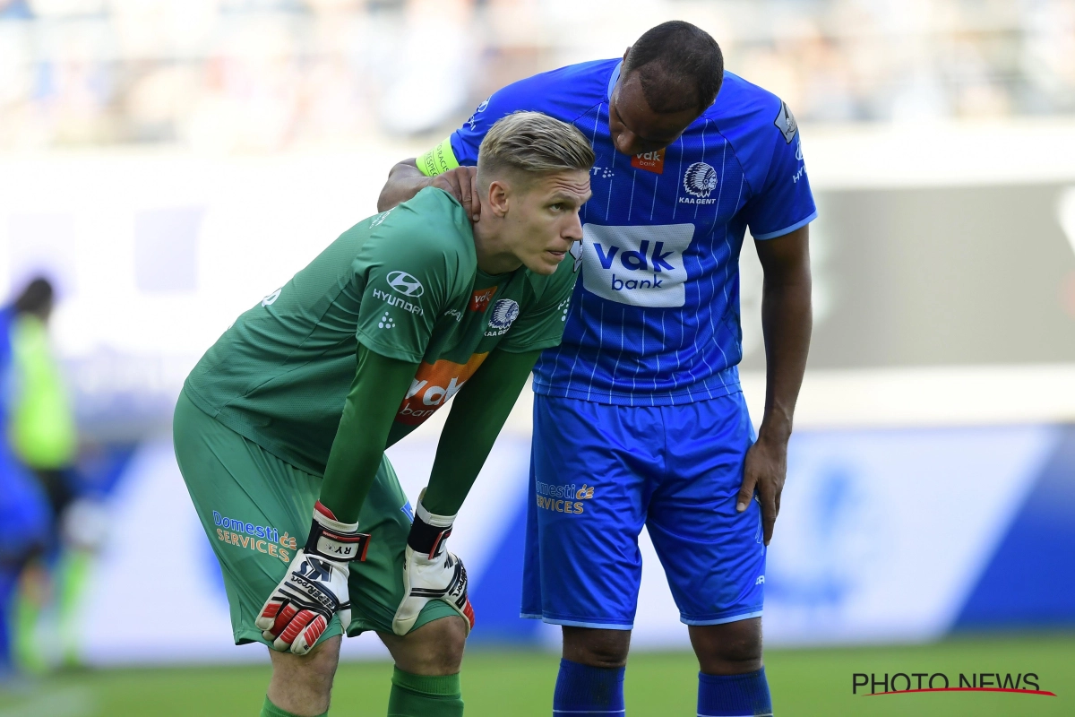 Deux sorties sur blessure : Gand s'est fait peur avant Saint-Etienne