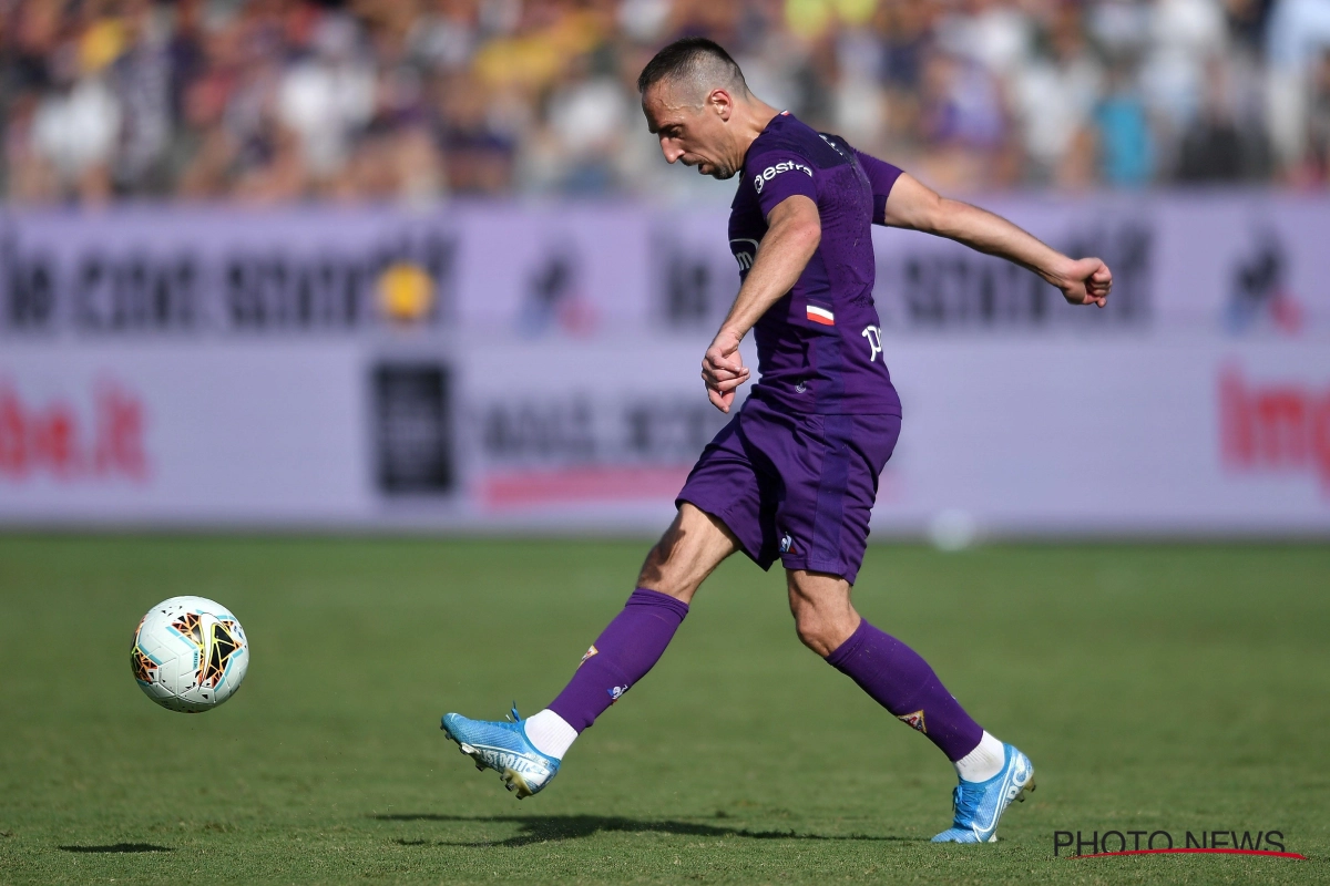 Nouveau coup dur pour la Fiorentina et Franck Ribéry 