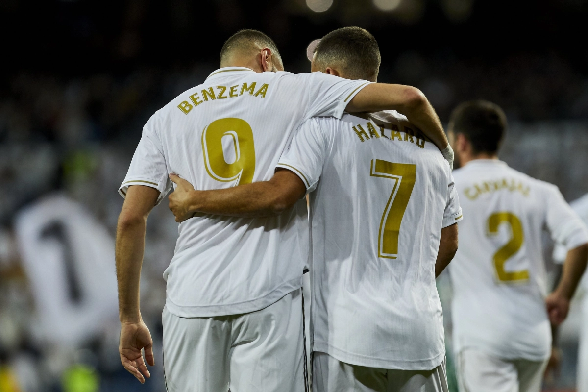 Eden Hazard et Karim Benzema : "C'est mieux d'affronter la France sans lui"