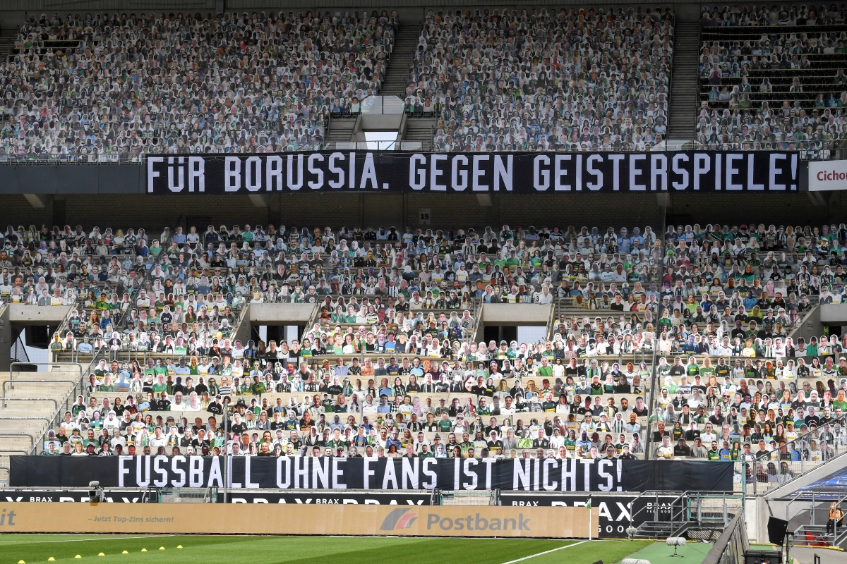 📷 Le public en carton du Borussia Monchengladbach