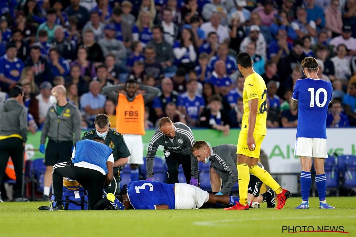 🎥 Terrible tacle et lourde blessure en amicale pour Wesley Fofana