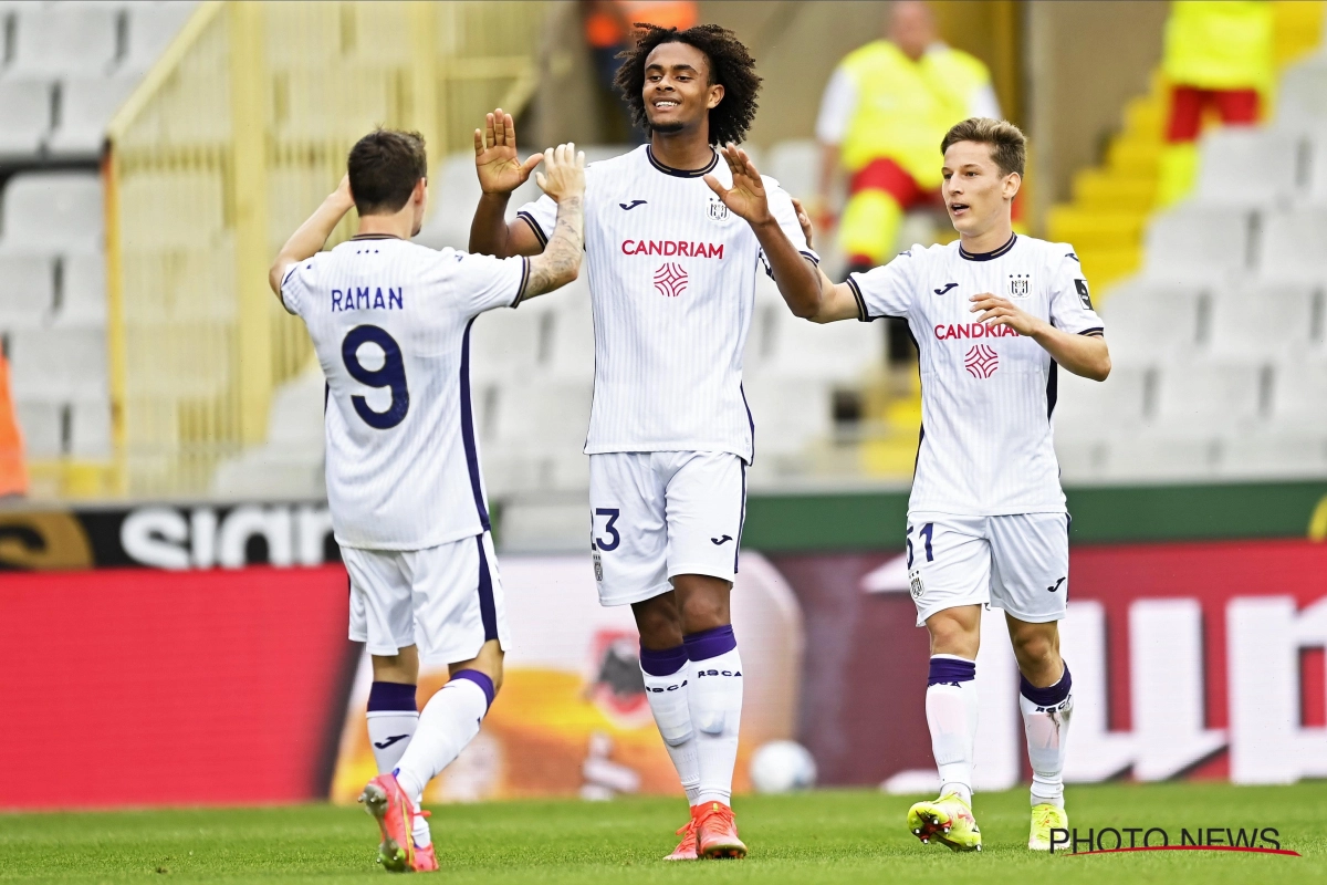 Joshua Zirkzee marque déjà Anderlecht de son empreinte 