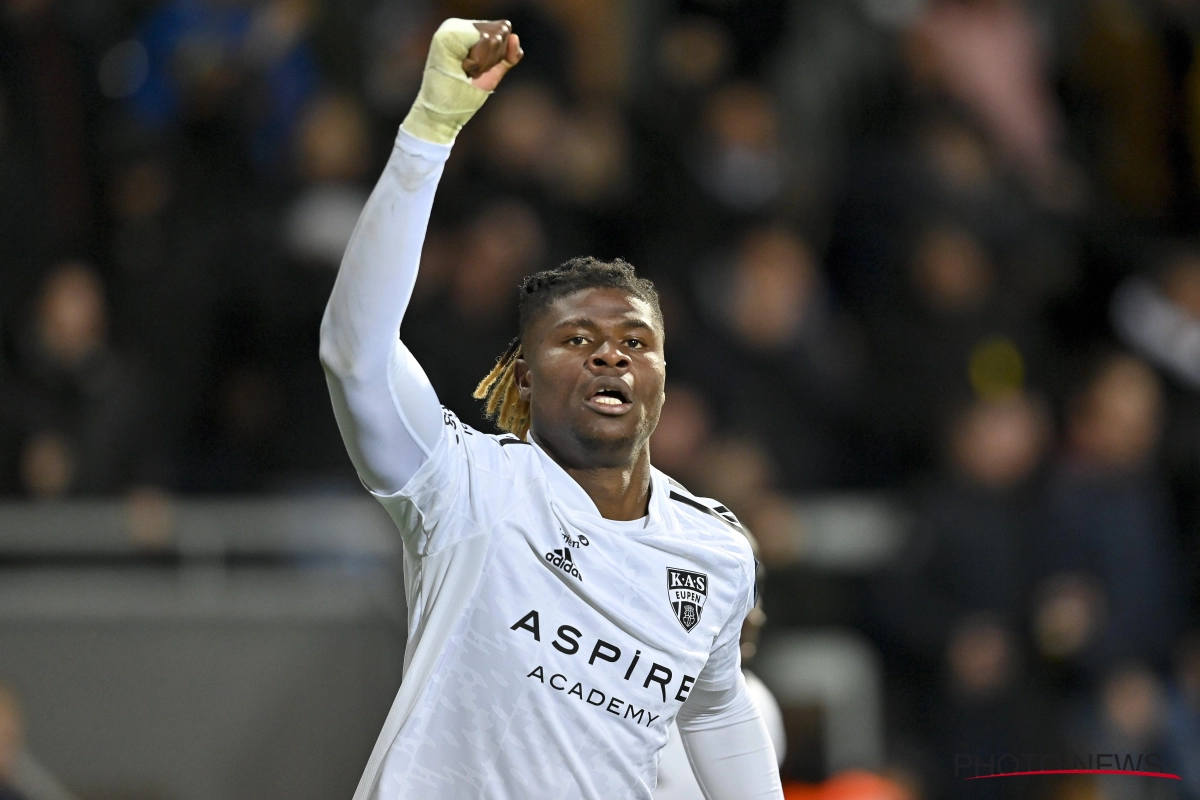 Officiel : Emmanuel Agbadou quitte l'AS Eupen pour la Ligue 1 