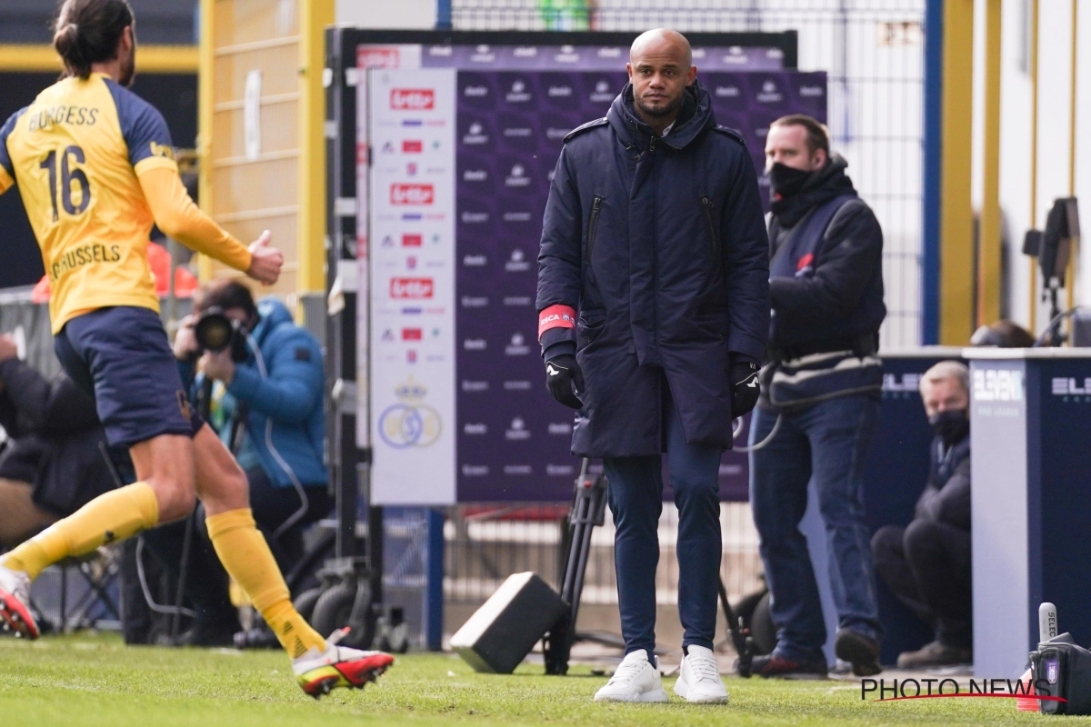 Kompany reste compétiteur : "L'Union championne ? Je suis le coach d'Anderlecht"