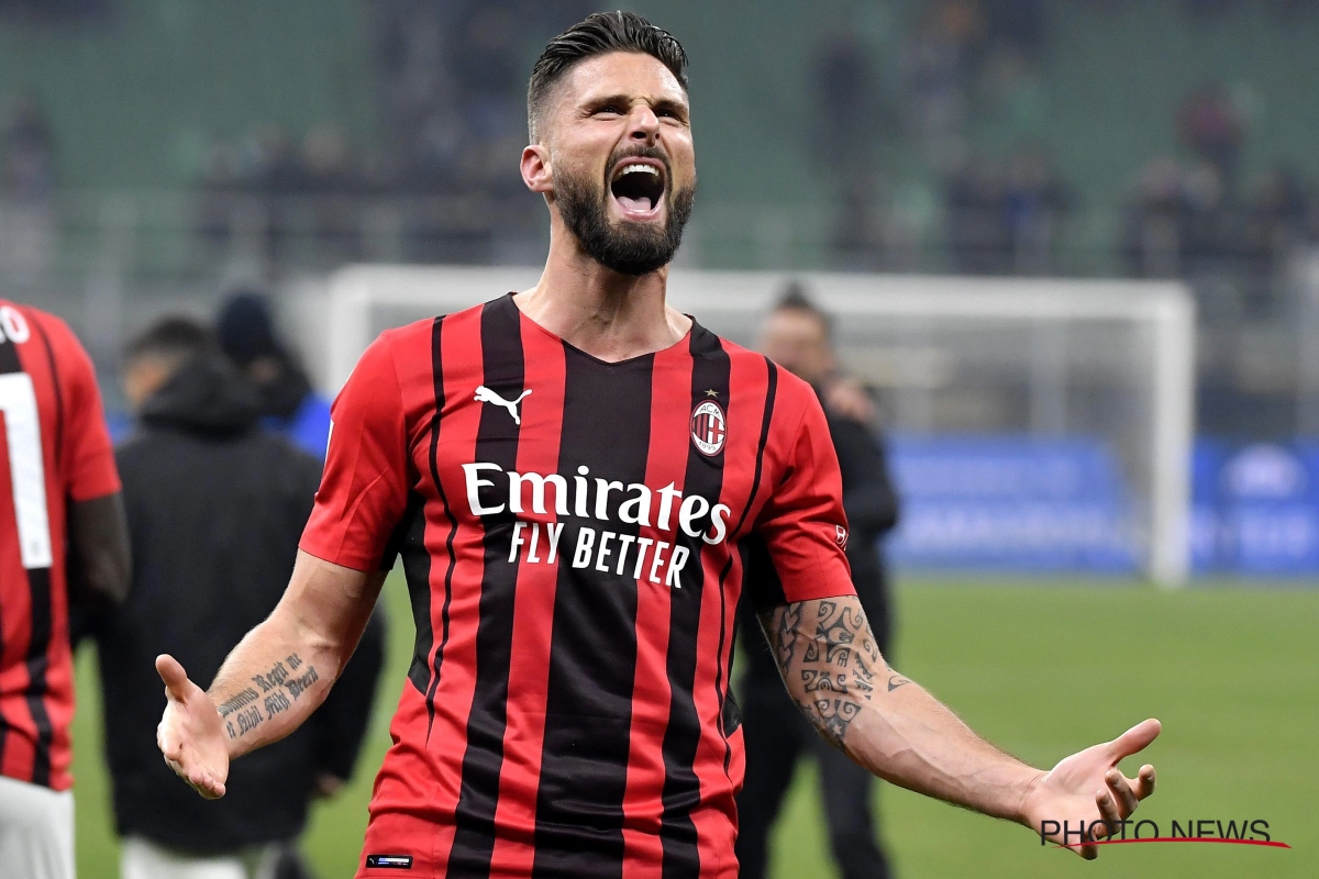 Coupe : nouveau doublé d'Olivier Giroud et carton de Milan contre la Lazio