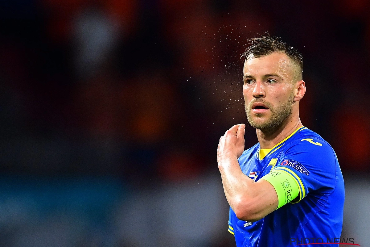 Andriy Yarmolenko encore laissé au repos ce week-end