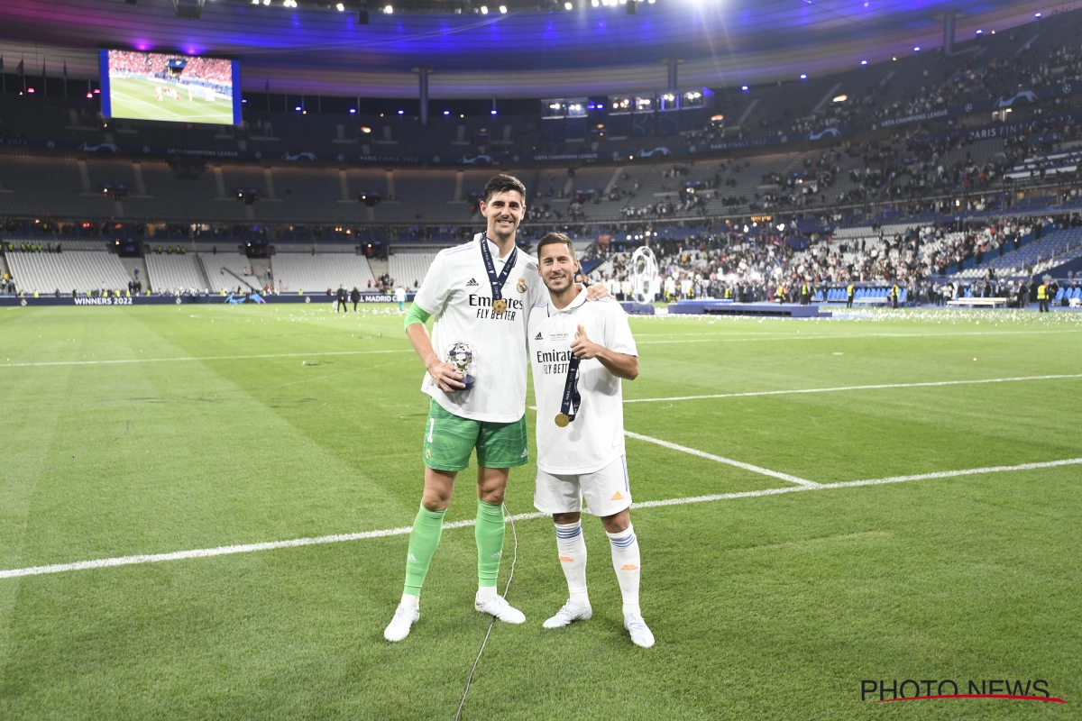 Thibaut Courtois et Eden Hazard absents de la liste du Real pour la Coupe du monde des clubs 