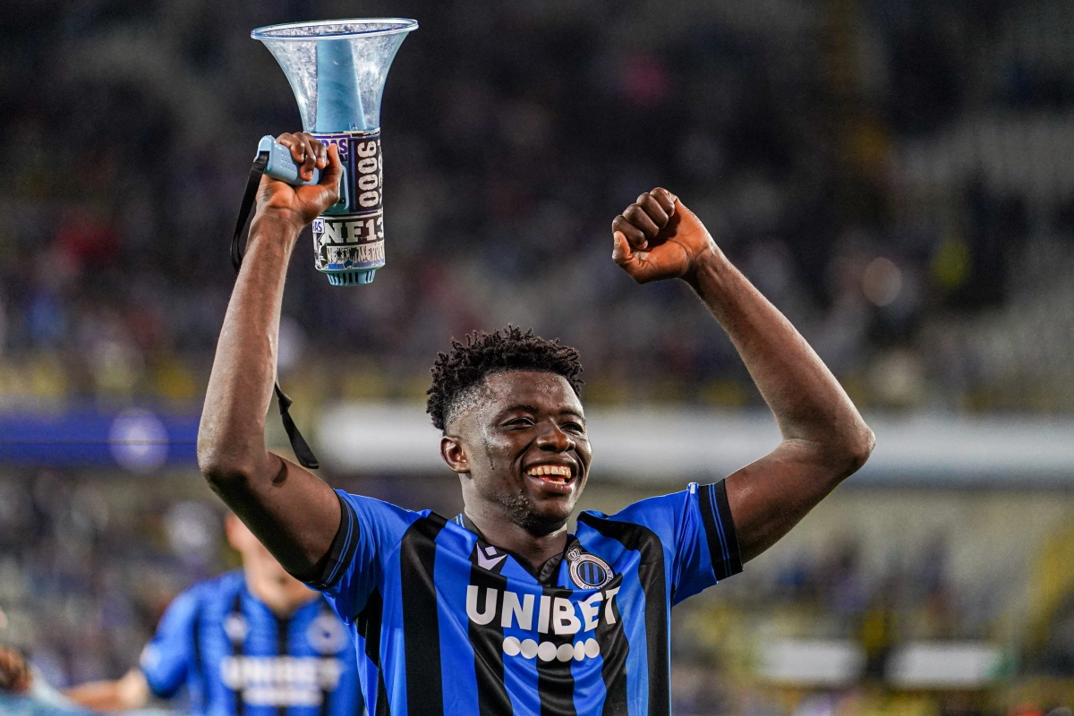 Avec son but, Abakar Sylla a écrit une partie de l'histoire du Club de Bruges en Ligue des champions