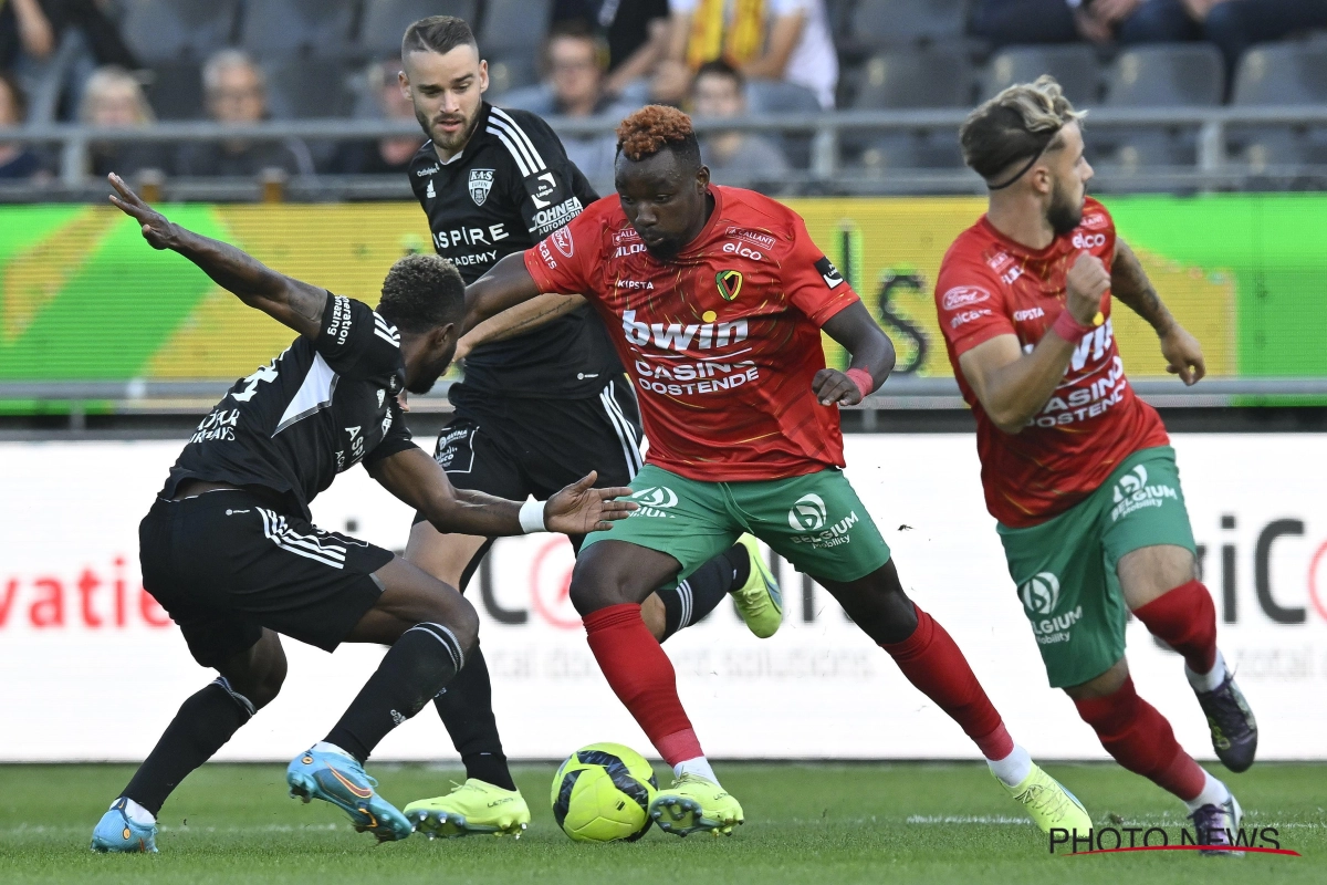 Ostende remporte le duel des mal classés face à Eupen