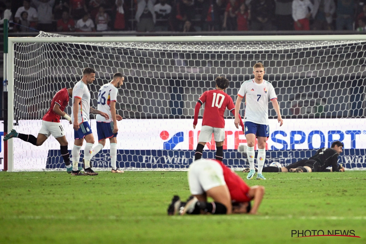 Le "chaos" d'Egypte-Belgique a-t-il perturbé les Diables ? "Aucun respect au Koweït"